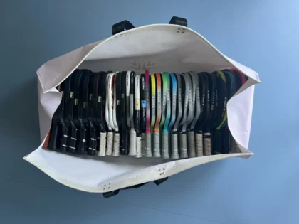 Grosse Pickleball Paddle Tasche für Schulen von Pro Pickleball - Upcycling Material