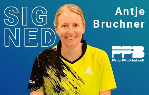 Pro Pickleball Ambassador - Antje Bruchner