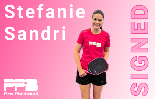 Stefanie Sandri vom Pickleball Club Bern wird Ambassadorin für die Pro Pickleball GmbH