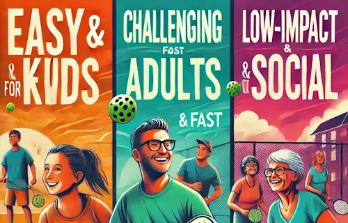 Pickleball für alle Generationen